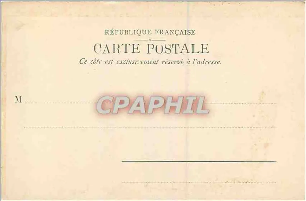 L'Hôtel de Ville et l'Abbaye — Saint-Denis — St. & Co. à D. 1915 - Verso