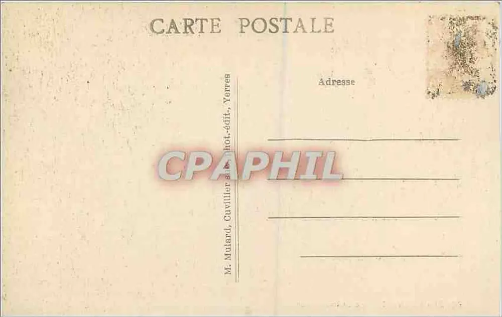 Bosque de Sénart — El Roble Prleur — M. Muliard, Cuvillier, fot.-edit., Yerres - Reverso