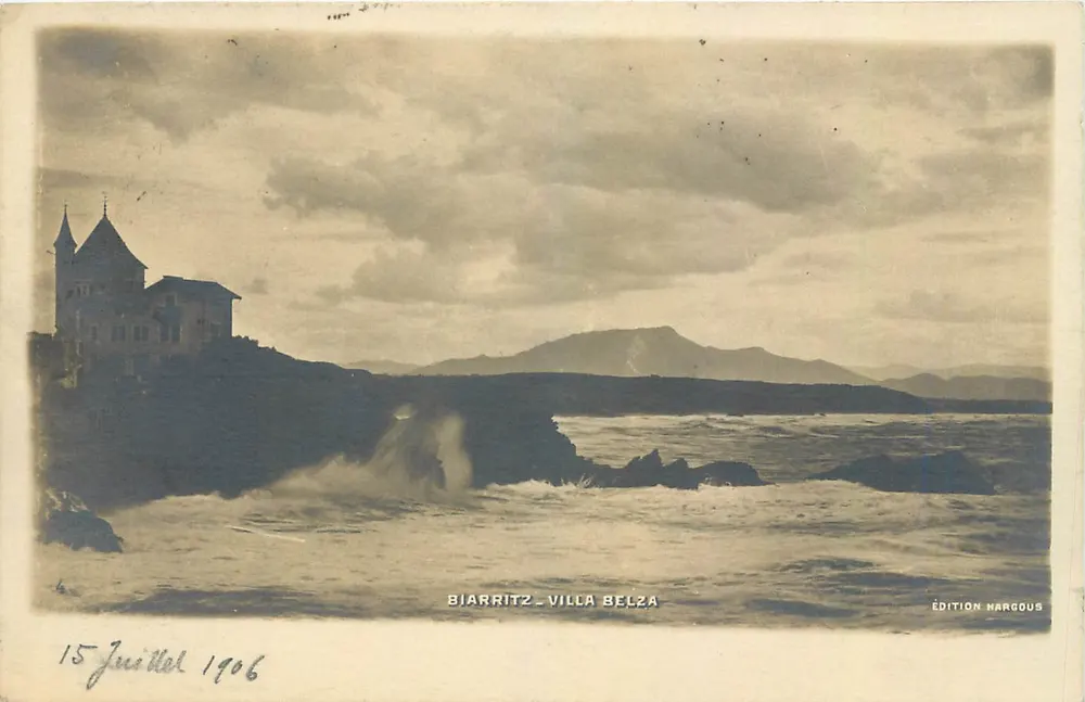 Biarritz - Villa Belza — Edição Margous, número de série não visível - Frente