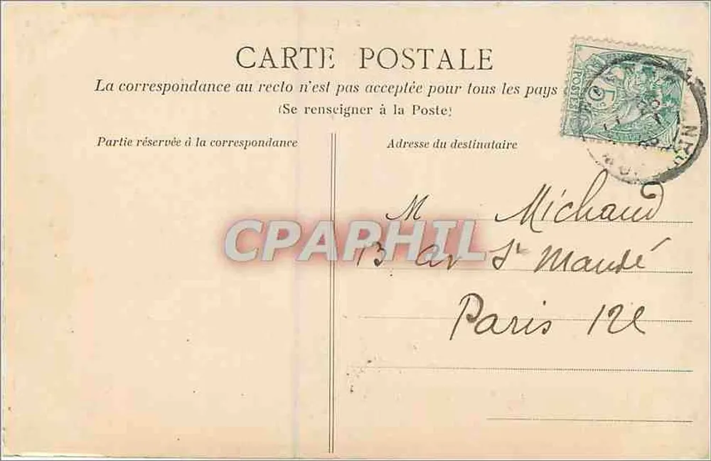 Fonte de Saint-Cornel — Carnac — Coleção Z. Le Rouzic - Verso