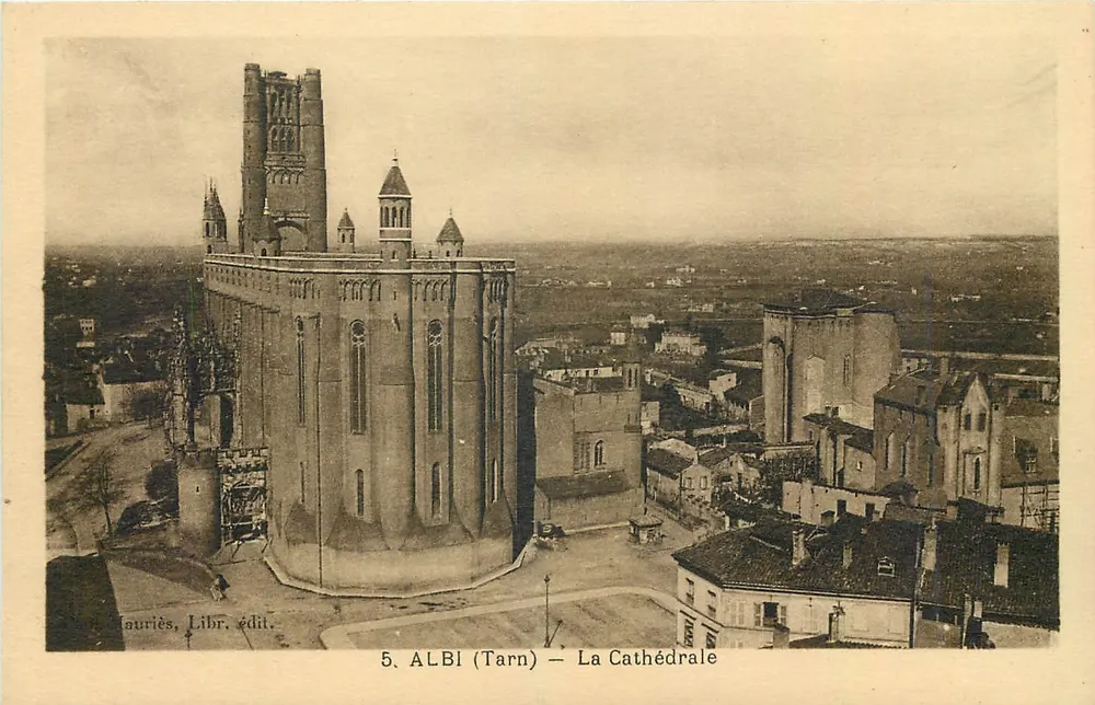 Albi (Tarn) — A Catedral — Livraria Maurières, editora - Frente