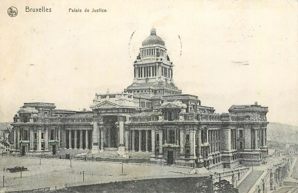 Brussels — Palace of Justice — Ed. Neils, Brussels, No. 156 - Front