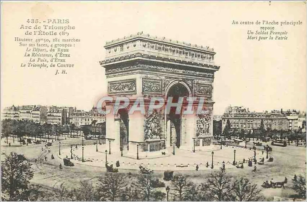 पेरिस — तारा के लिए ट्रियंगल — J. H. - आगे