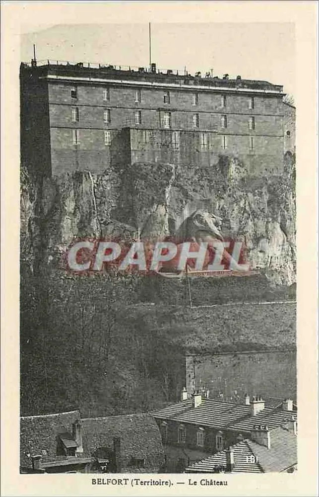 Belfort (Territoire) — O Castelo — A. Fleudre fot. Belfort - Frente
