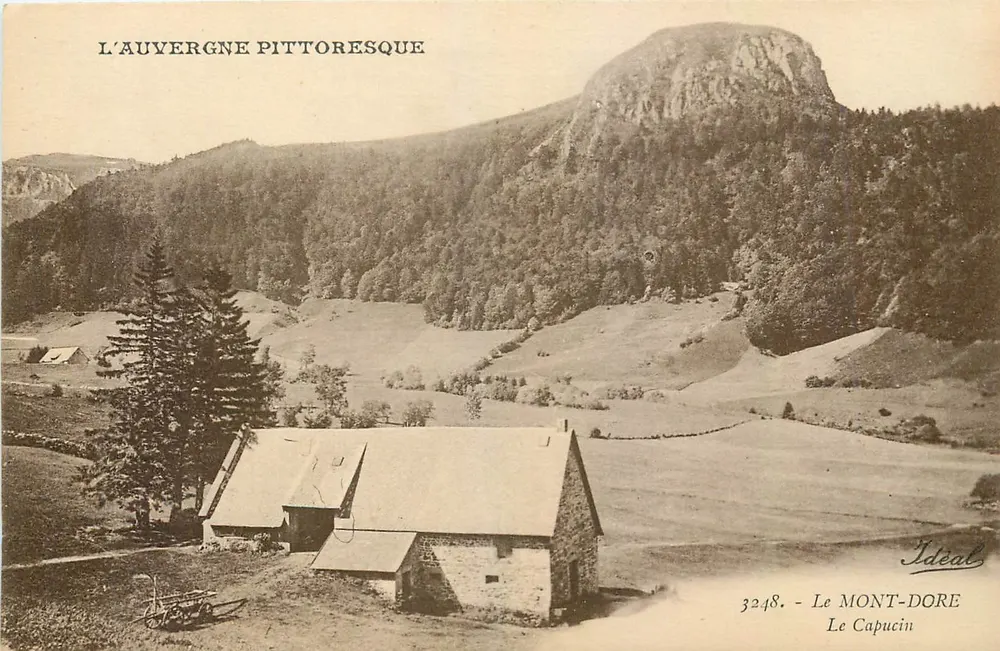 O Capucin — O Mont-Dore — Editor Ideal, n° 3248 - Frente