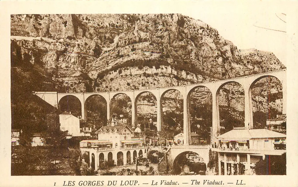 As Gorges do Lobo — O Viaduto — LL. - Frente