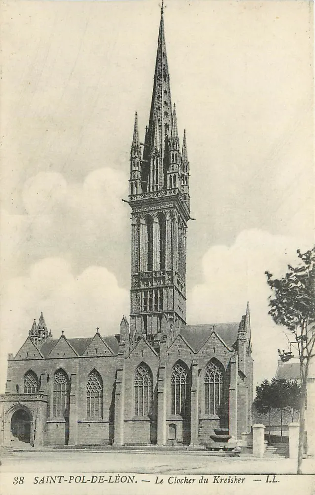 Saint-Pol-de-Léon — O Sintral do Kreisker — LL. n°38 - Frente