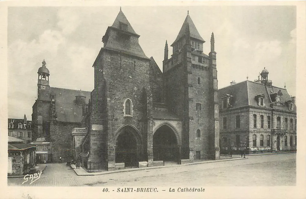 Saint-Brieuc — A Catedral — Gaby, n°40 - Frente
