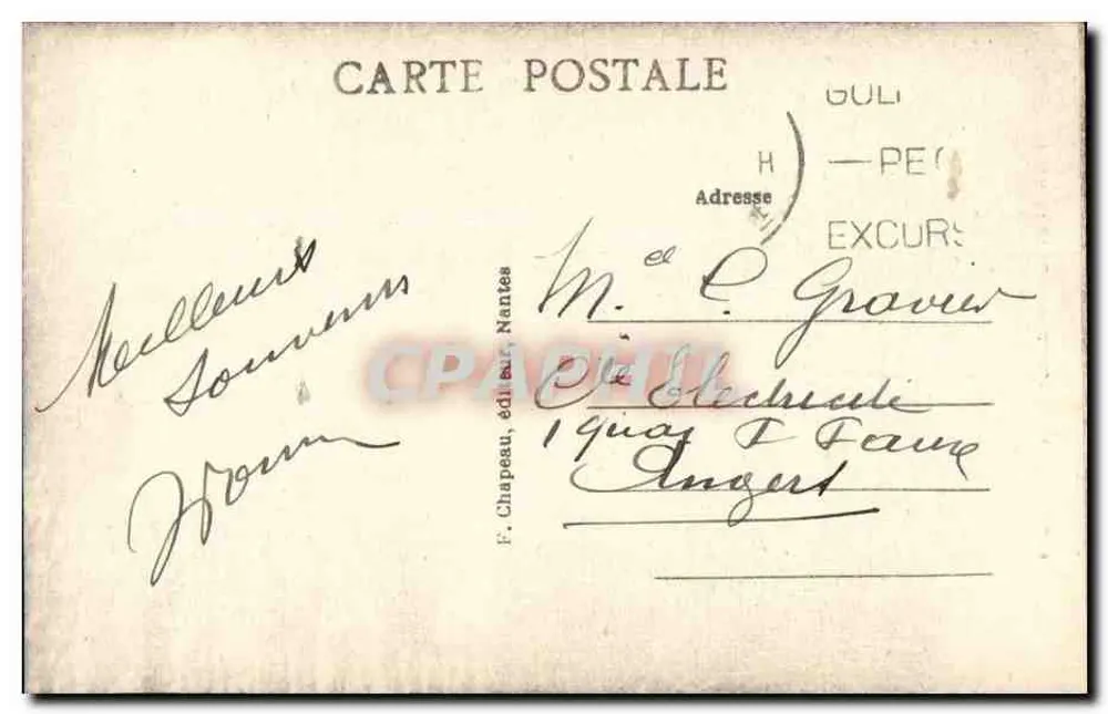 Kleding van Pont-l'Abbé — In Bretagne - Achterkant
