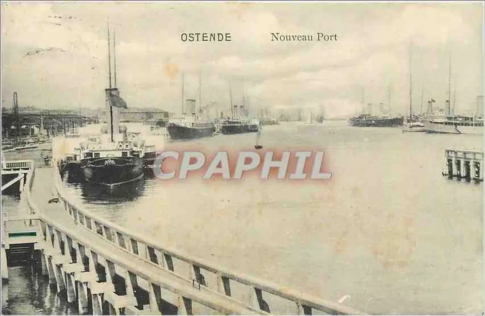 Ostende — Novo Porto — Edição V. 6.42, Avenue du Midi, Bruxelas - Frente