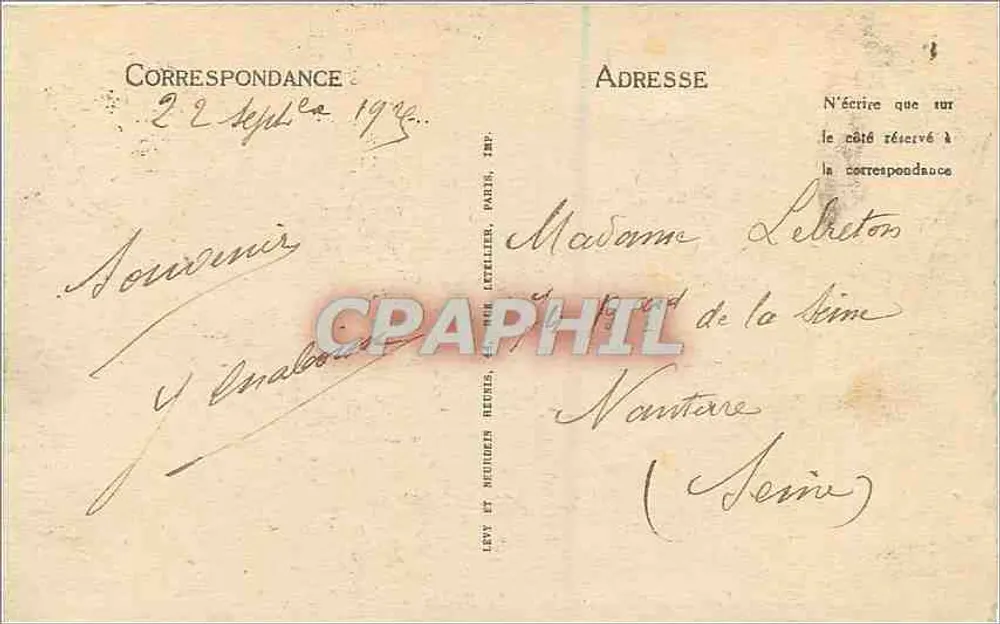 Metz — Jardin de l'Esplanade — Le Bassin — LL - Verso