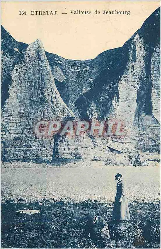 Étretat — Valleuse de Jeanbourg — C.P.A.P.H.I.L. - Frente