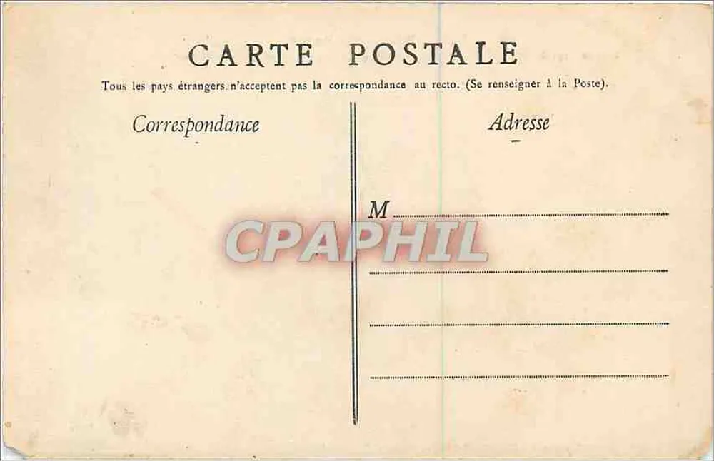 Avignon — Palácio dos Papas — Editor: N. M. Gallet, Avignon, n° 34 - Verso