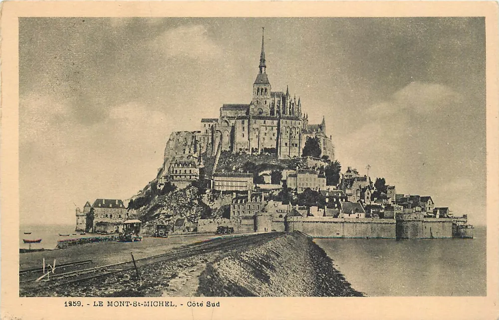 LE MONT-ST-MICHEL - Côté Sud - 1959 - Frente