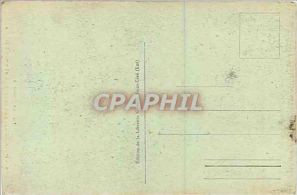 Padirac - Lago Suspenso e Grande Dômer — Le Lot Illustré, n° 306 - Verso