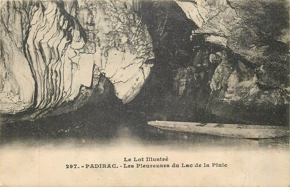 Padirac — Les Pleureuses du Lac de la Pluie — Le Lot Illustré n°297 - Recto