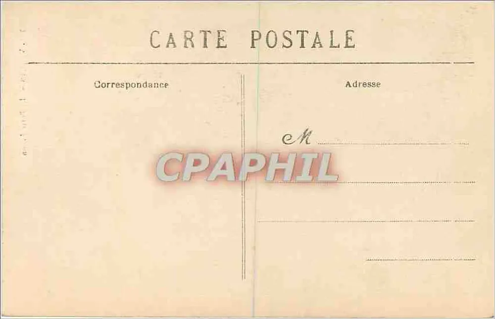 Vannes — A Porta da Prisão — Coleção Villard, Quimper - Verso