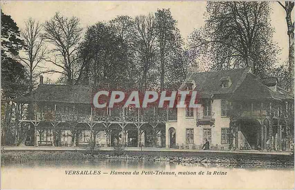 Versailles — Hameau du Petit-Trianon, Maison de la Reine — Moreau, Verlag Versailles - Vorderseite