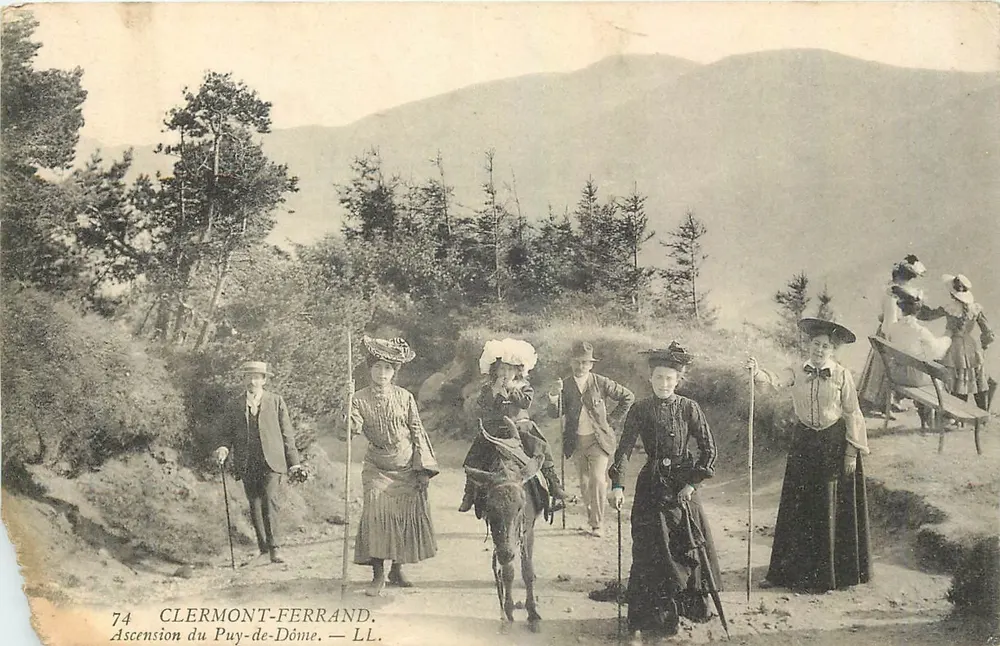 Clermont-Ferrand — Ascensão do Puy-de-Dôme — LL, n°74 - Frente