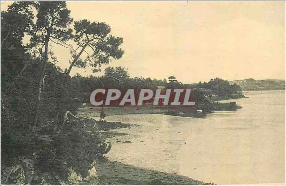Riviera de Quimper - Ponta de Kerbernès — Coleção Postal 7080 - Frente