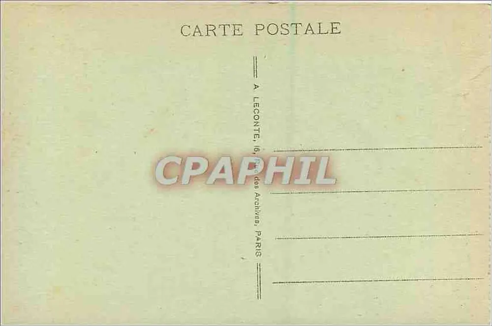 Paris - Place de la République — A. L. - Verso