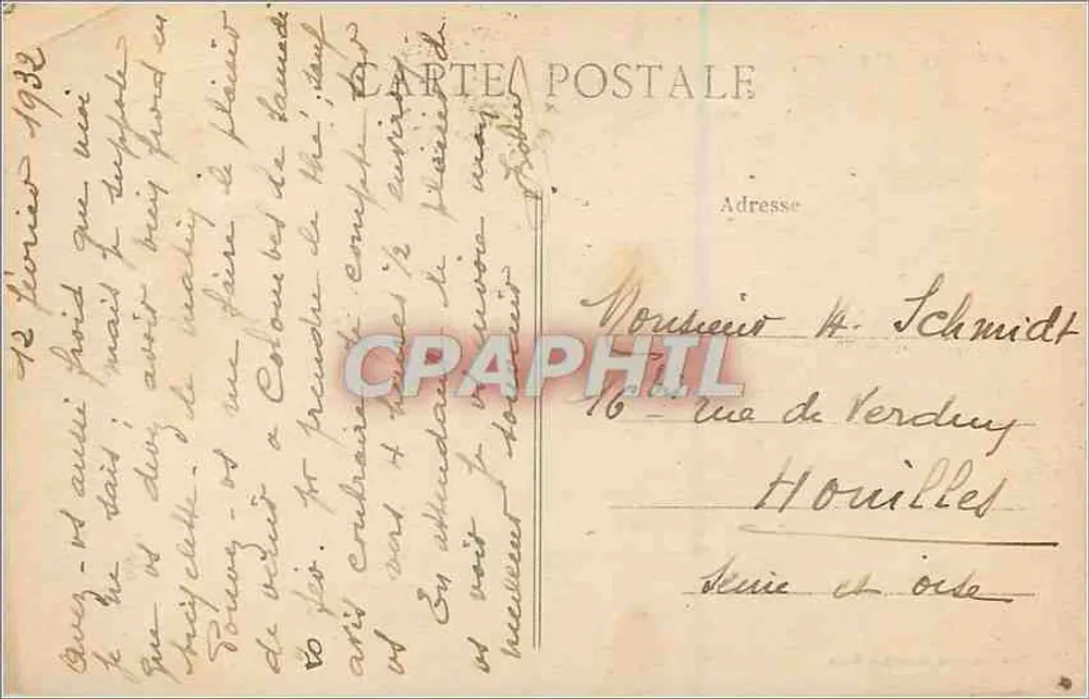 Amboise — O Castelo — Editor P. C. T. - Verso