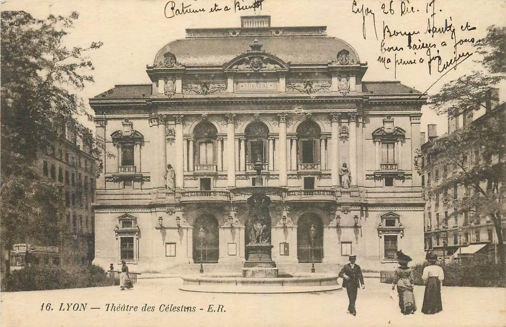 LYON — Theater der Celestinen — E.R. - Voorkant