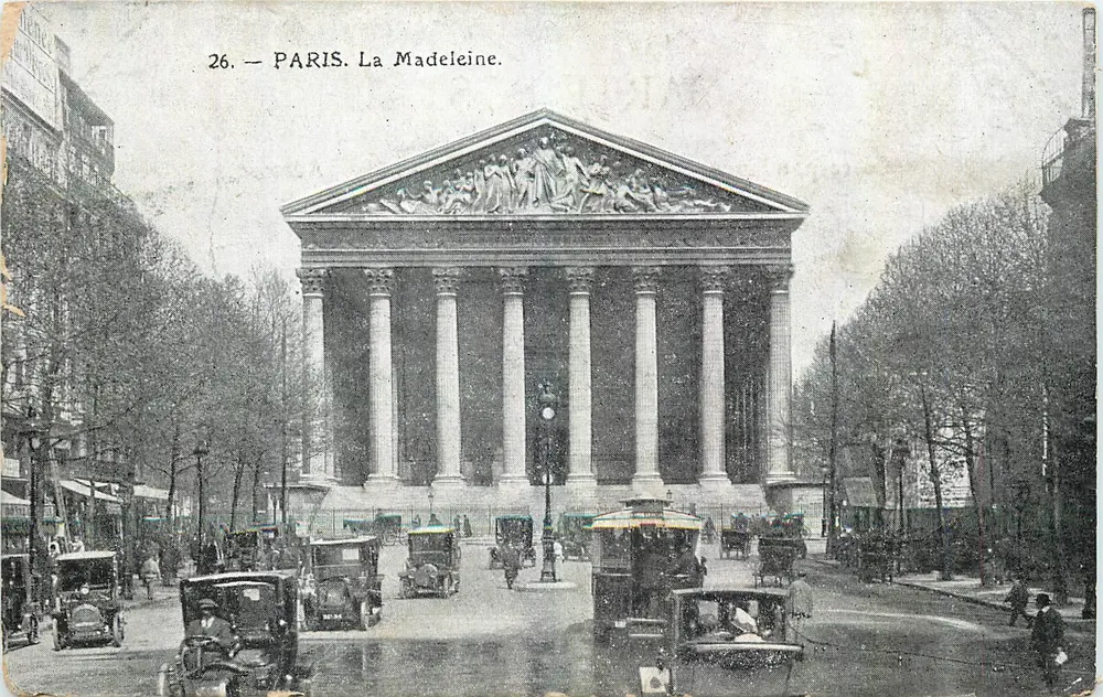 Paris — A Madeleine — Imp. E. Le Daley, Paris, n°26 - Frente