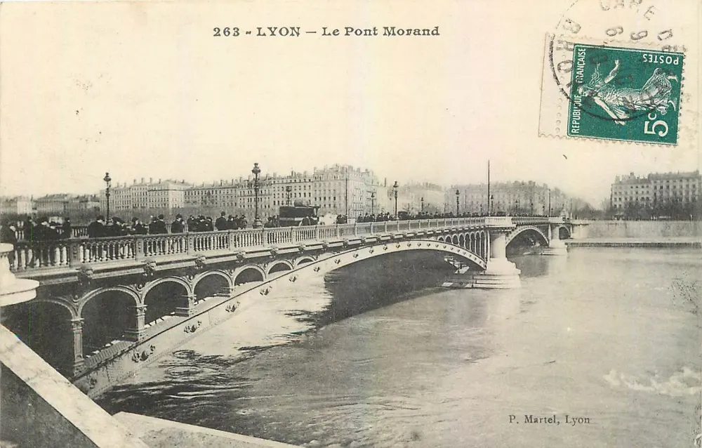 LYON — O Ponte Morand — P. Martel, Lyon, n° 263 - Frente