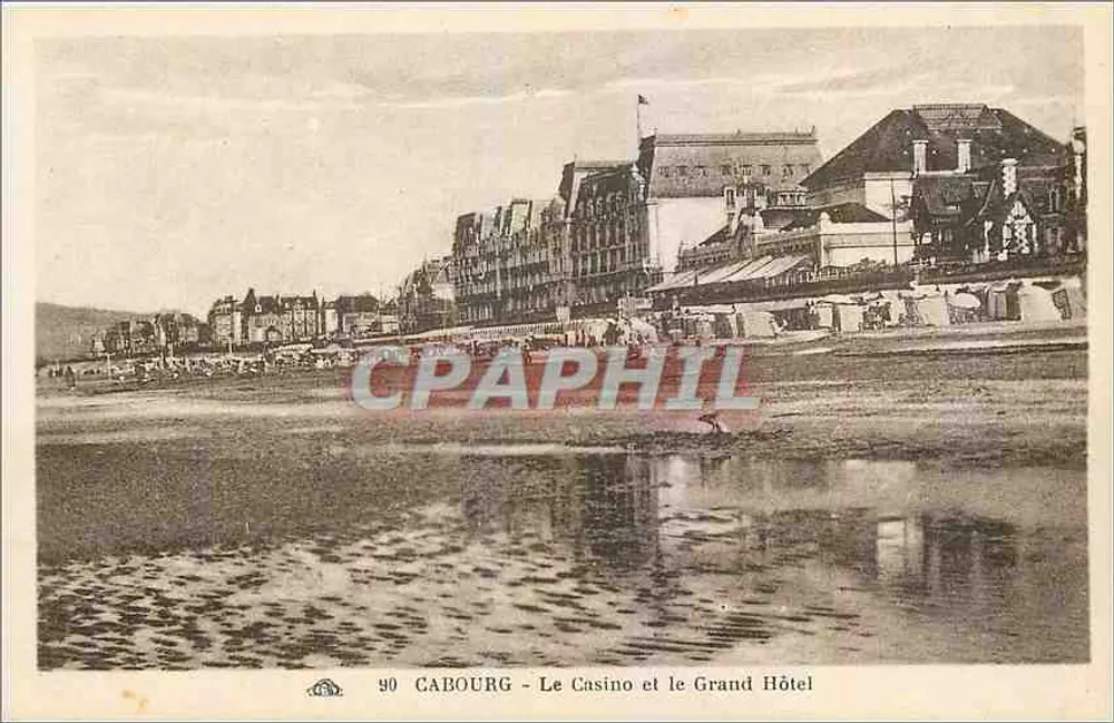 Cabourg - Das Casino und das Grand Hotel — n°90 - Vorderseite