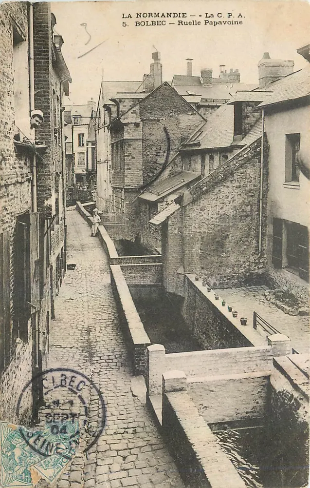 Bolbec — Gasse Papavoine — La C.P.A. n°5 - Vorderseite