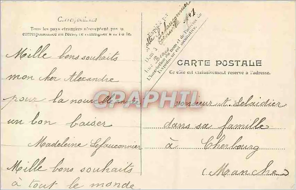 Trouville — Vista geral — V.P. Paris No. 5 - Verso