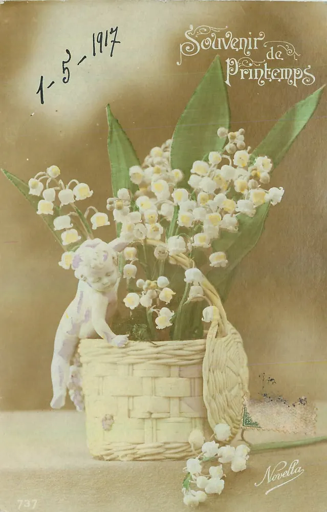 Lírio do vale — Lembrança de primavera — Novetta, n°737 - Frente