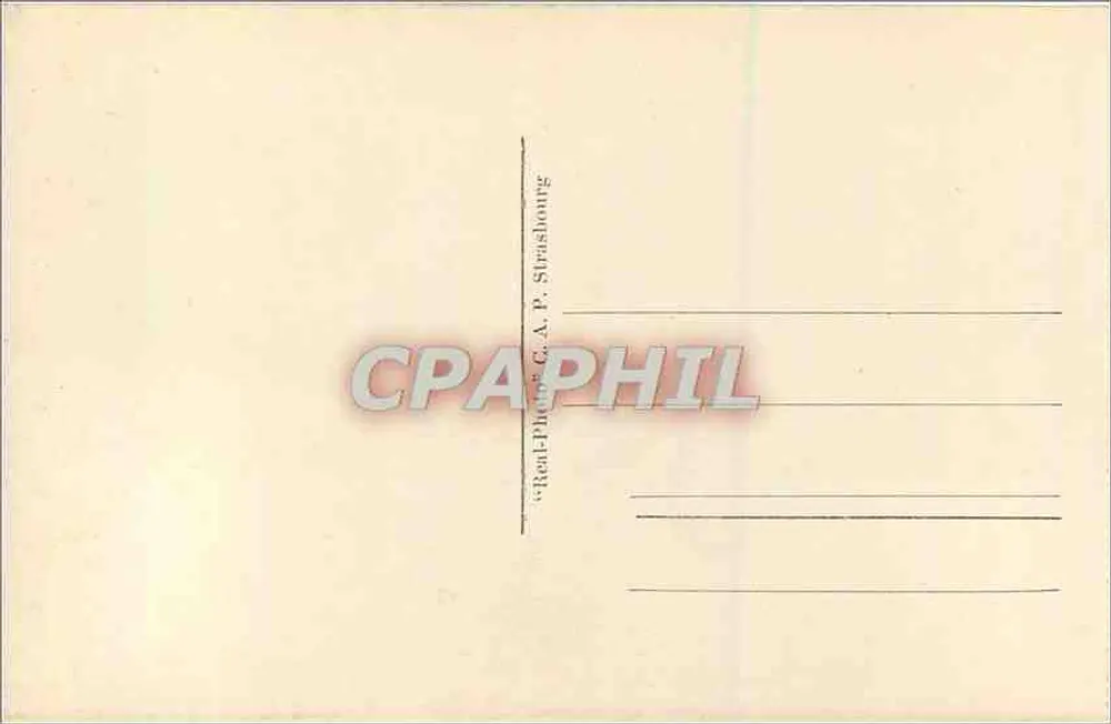 Nice — A Ponte e a Praia — G.A.P. Strashonig - Verso