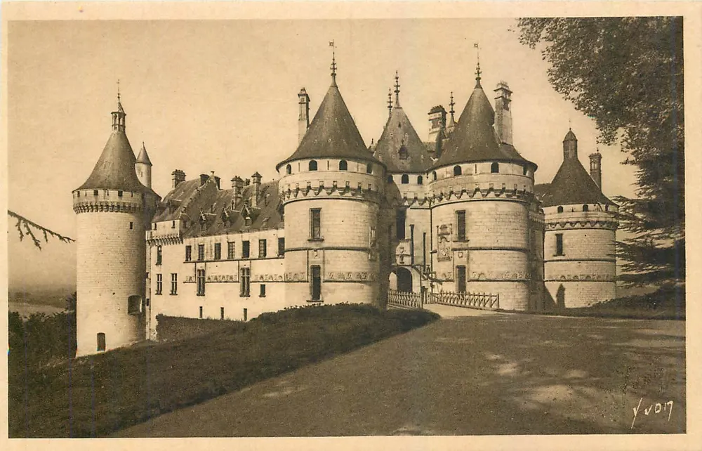 Chaumont (Loir-et-Cher) — O Castelo — Éditions d'Art Marlet - Frente