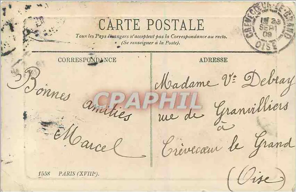 Le Moulin de la Galette — Paris — éditeur LL - Verso