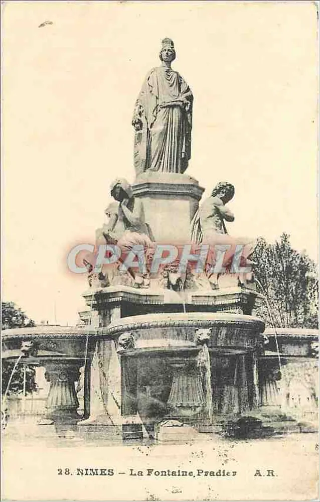 Nîmes — A Fonte, Pradler — A.R. - Frente