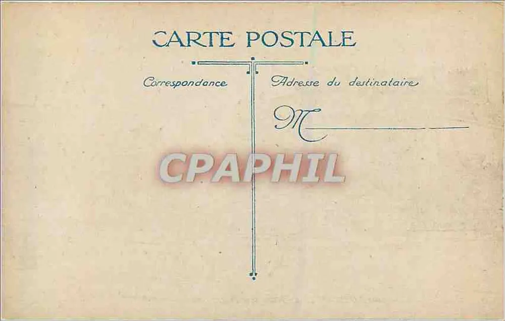 Orléans - A Praça do Martroi — editor L.V.C. n° 3104 - Verso