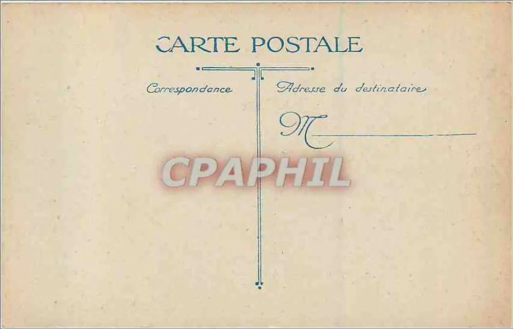 Orléans. A Praça do Martroi — estátua equestre no centro — editor L.V.M.C. n° 3104 - Verso