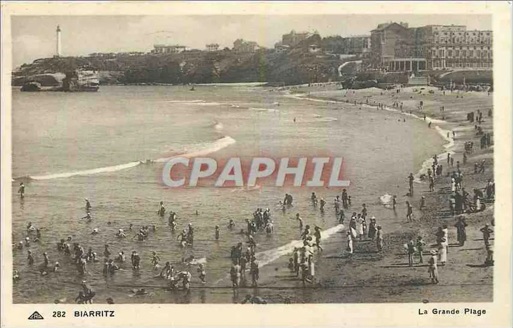 Biarritz — De Grote Plage — n°282 - Voorkant