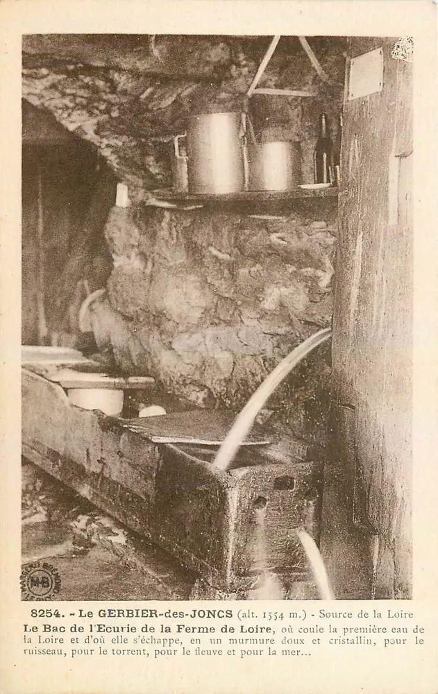 लूअर के खेत के घोड़ा घोड़ा घाट — लूअर के उद्गम — आर्ट एडिशन मार्गरिट ब्रेटॉन - आगे
