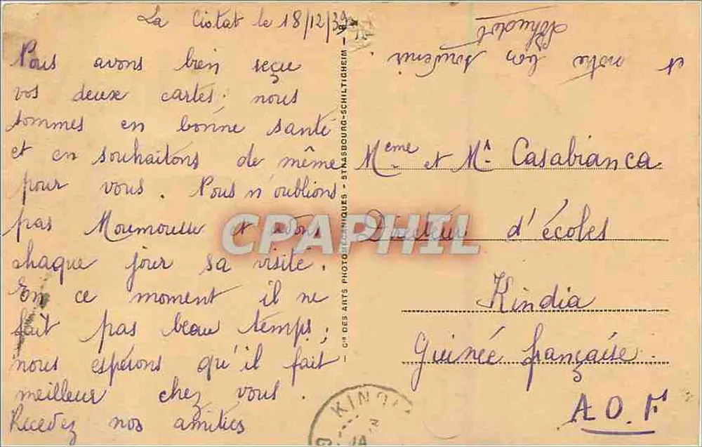 Bec de l'Aigle - Vu de l'Île Verte — Côte d'Azur, La Ciotat - Verso