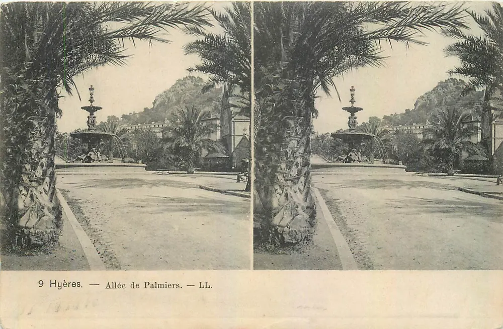 Hyères — Avenida dos Palmeiras — LL. - Frente
