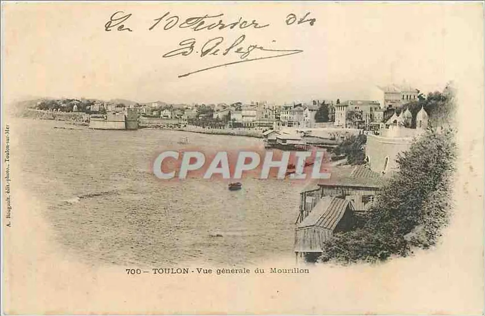 Toulon — Vista geral do Mourillon — A. Biogault, Editor-Fotógrafo, Toulon-sur-Mer - Frente