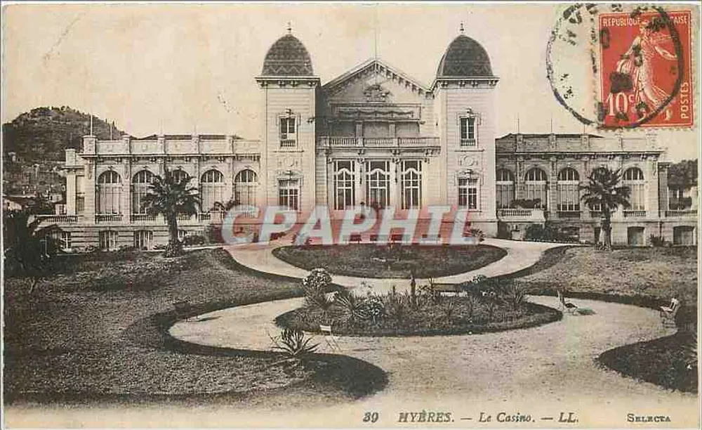 Hyères — O Casino — LL. Selecta - Frente