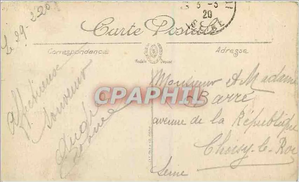 Hyères — O Casino — LL. Selecta - Verso