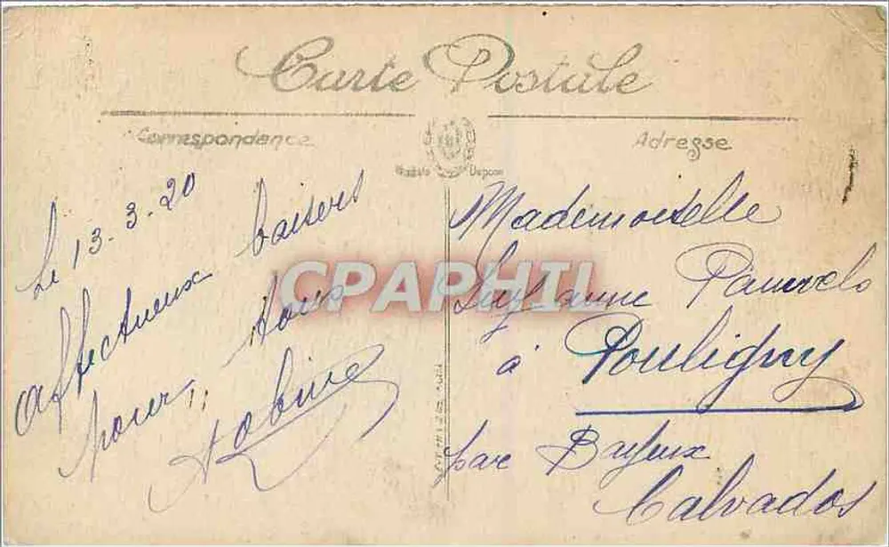 Hyères — Vue générale prise du Casino — LL. - Verso