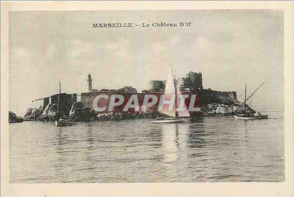Marseille — O Castelo de If — número de série não visível - Frente