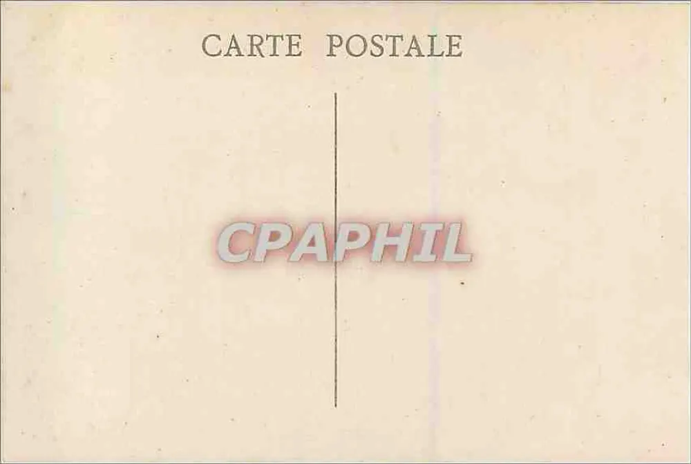 Marseille — O Castelo de If — número de série não visível - Verso