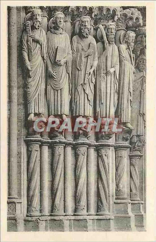 Chartreser Kathedrale — Südtor, 12. Jahrhundert — Ét. Houvet - Vorderseite